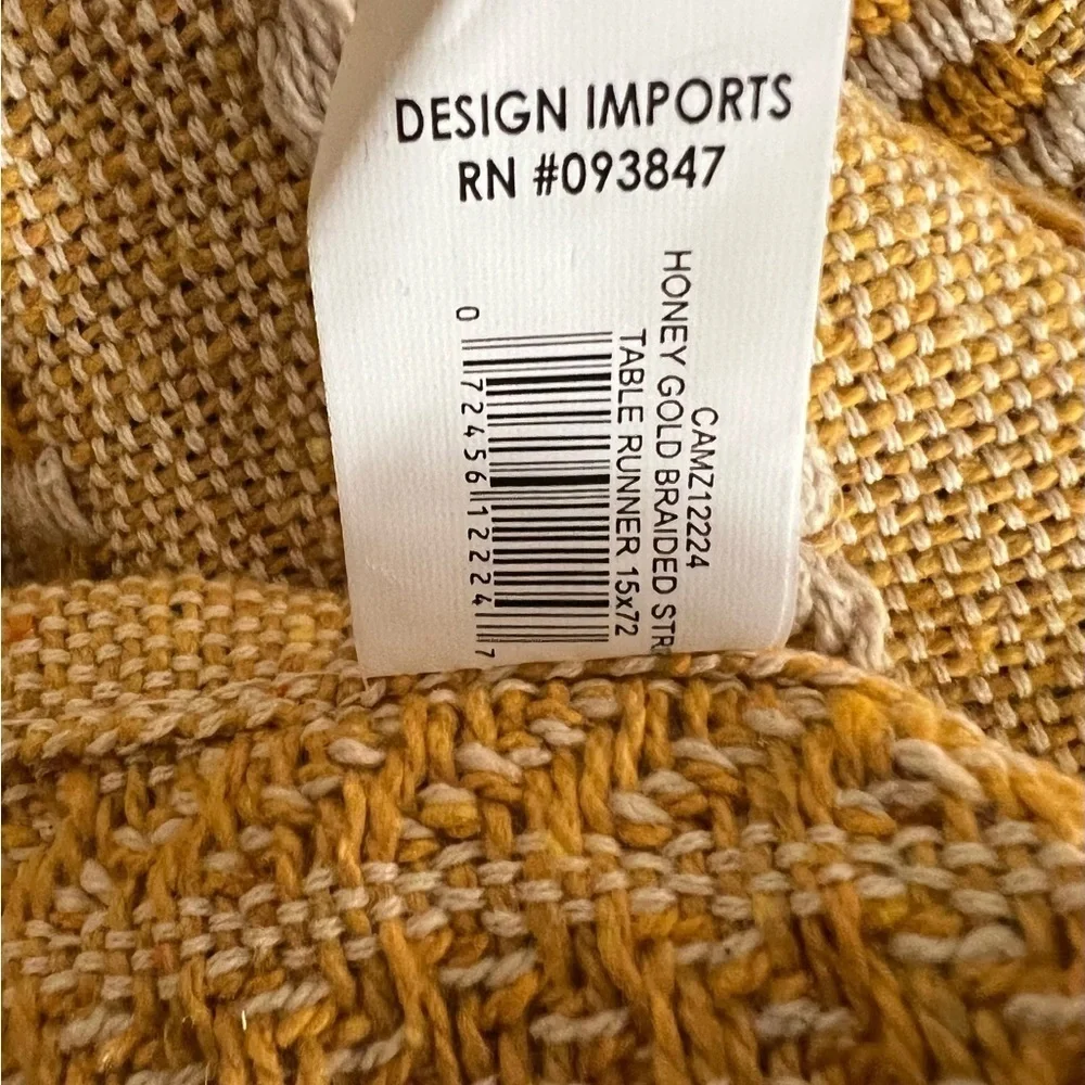 D II Design Imports mustard chunky carefully